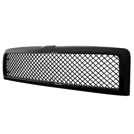 Spec-D Tuning 94-01 Dodge Ram Mesh Grille Glossy Black HG-RAM94JM-JL